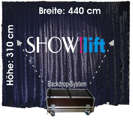 SHOW!lift Backdrop Bühnenhintergrund